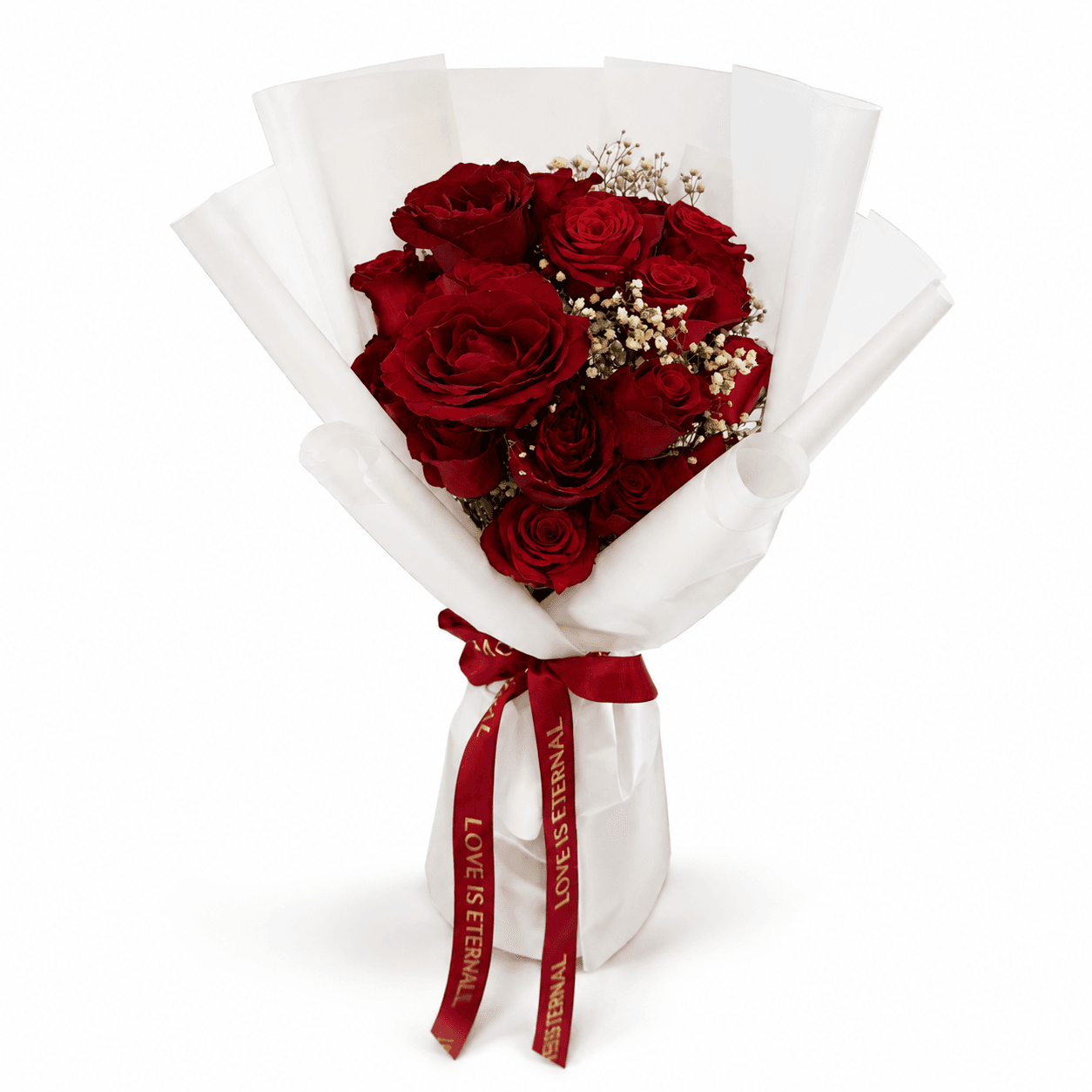 Eternal Love – 21 Kırmızı Gül Buketi 